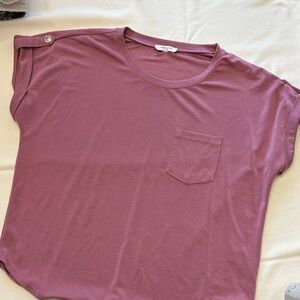 Cable & Gauge Studio Dusty Rose Top